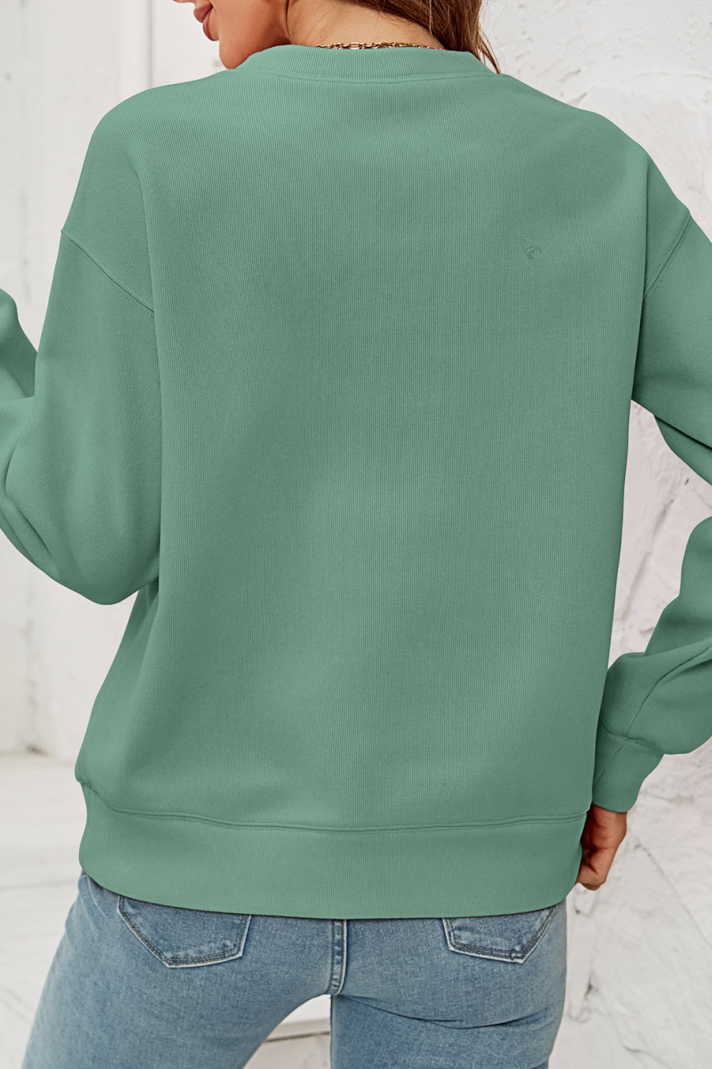 MERRY CHRISTMAS Dropped Shoulder Sweatshirt